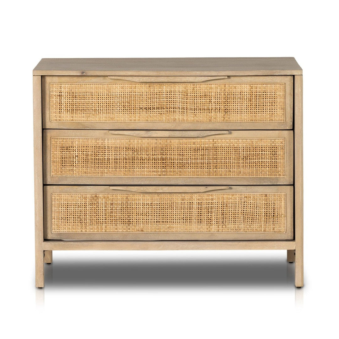 Preston Large Nightstand - Natural Mango