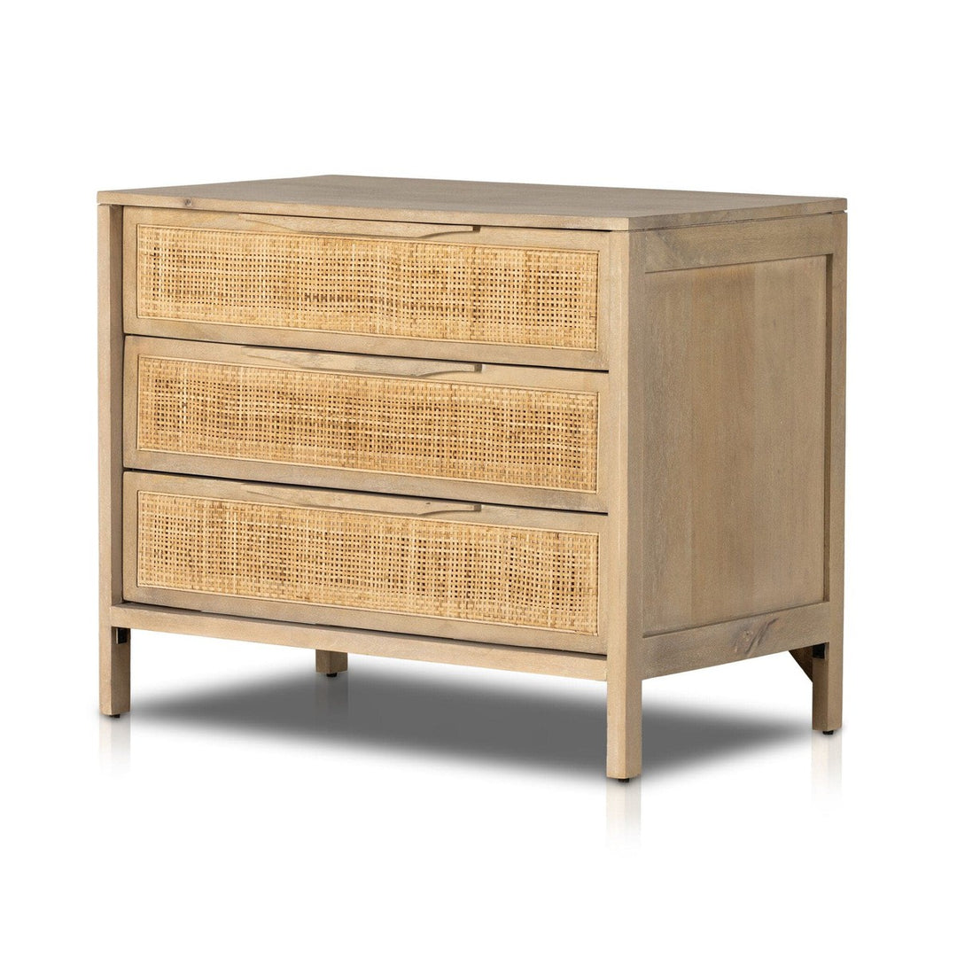 Preston Large Nightstand - Natural Mango