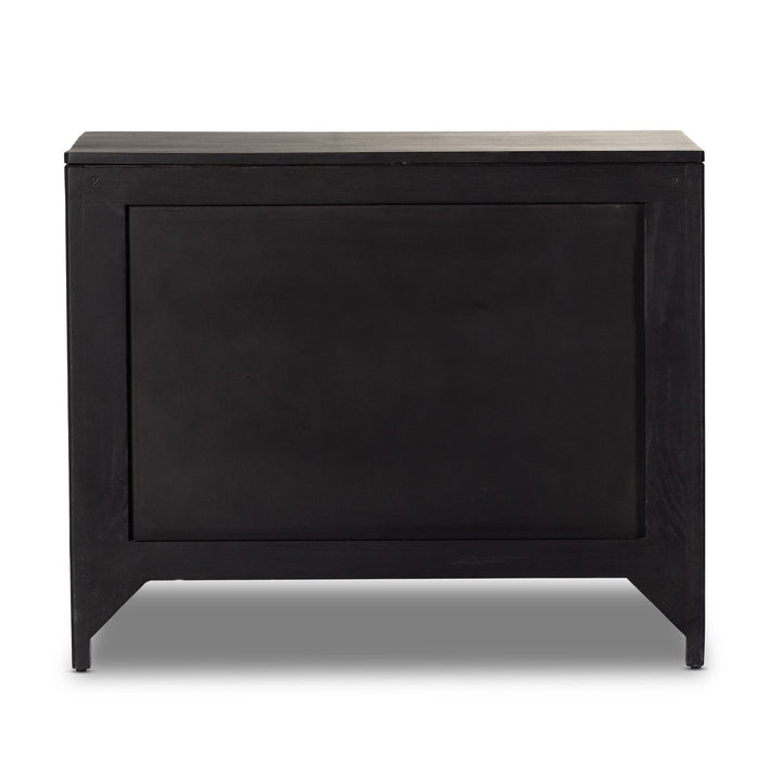 Preston Large Nightstand - Black Wash