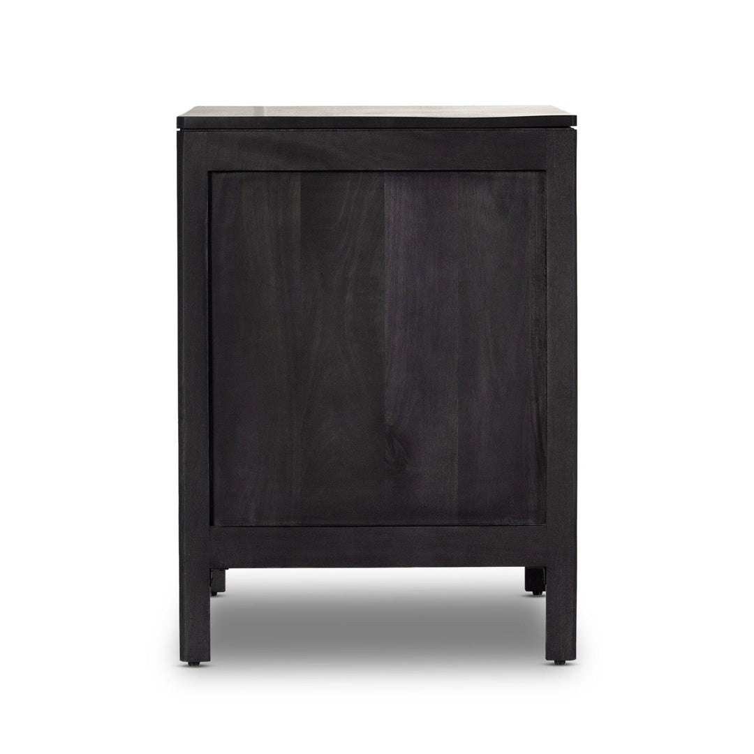 Preston Large Nightstand - Black Wash