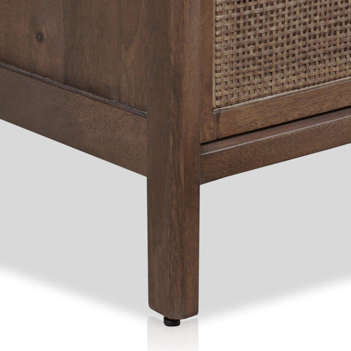 Preston Large Nightstand - Brown Wash