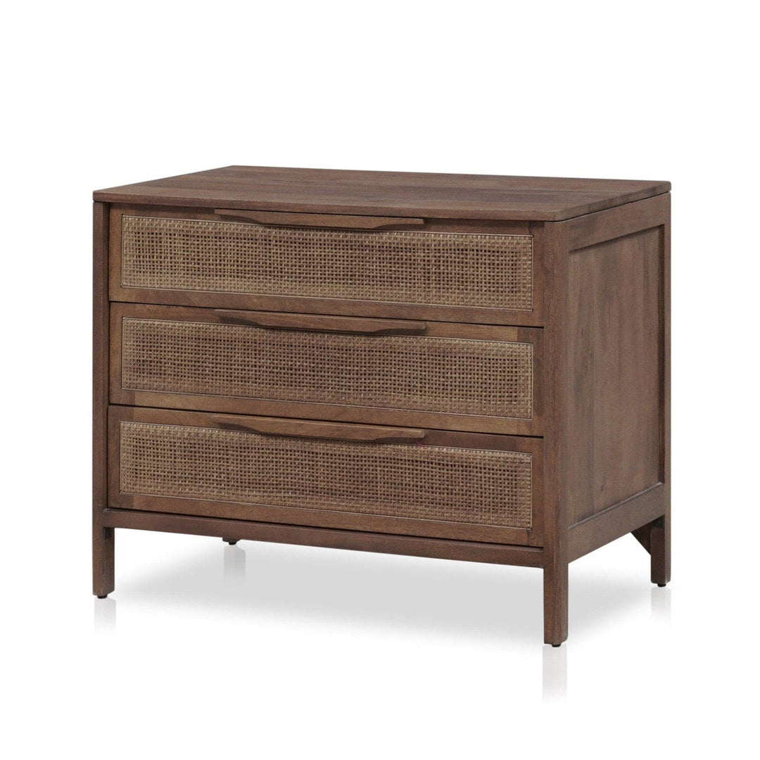 Preston Large Nightstand - Brown Wash