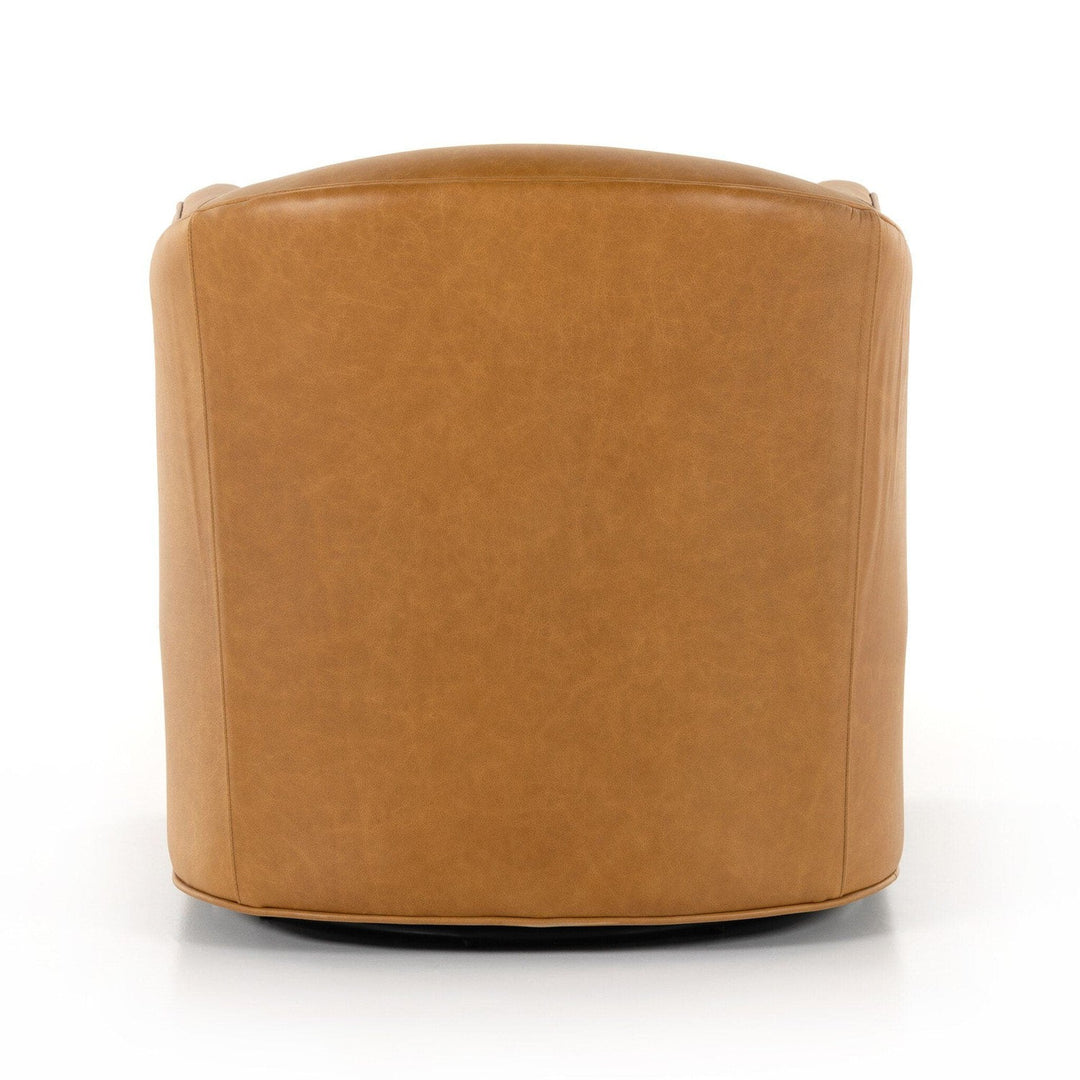 Sawyer Swivel Chair - Osorno Camel