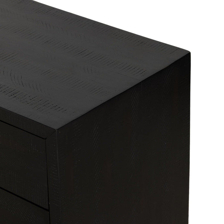 Emerson Large Nightstand - Burnished Black