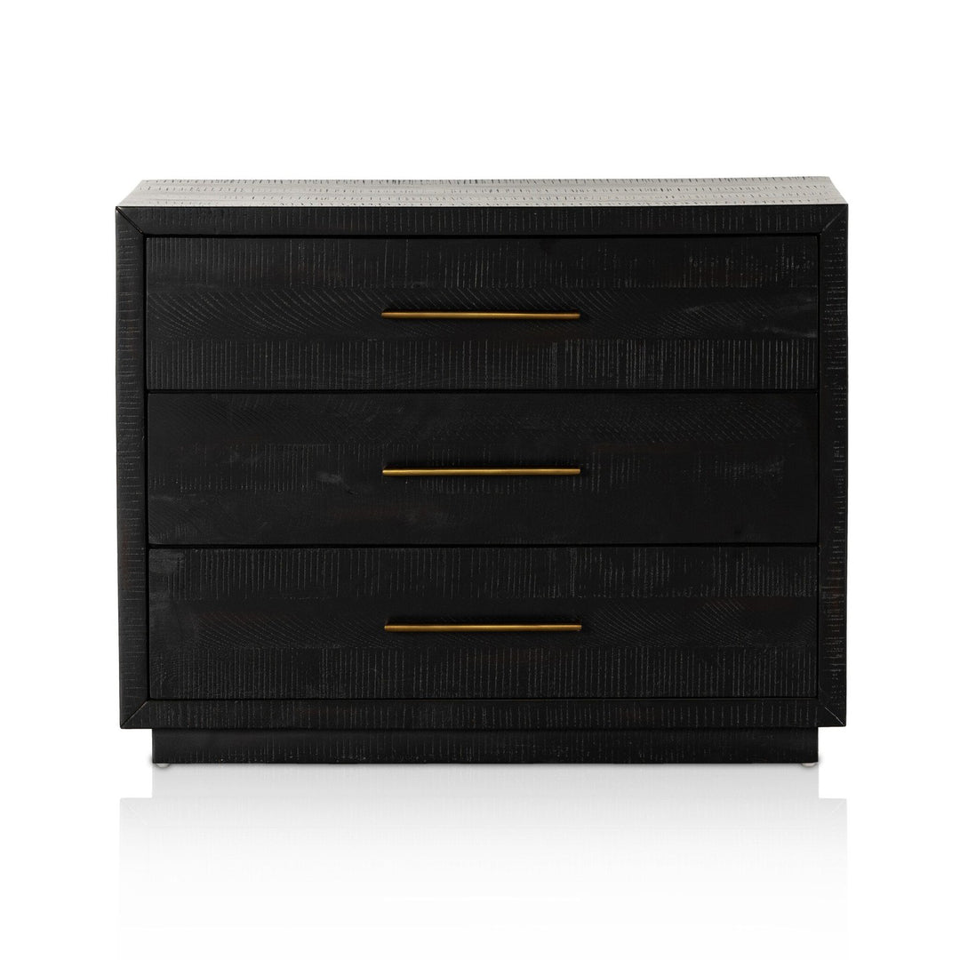 Emerson Large Nightstand - Burnished Black