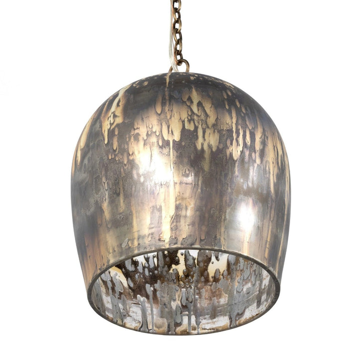 Leighton Pendant - Distressed Mercury Glass - Set of 2