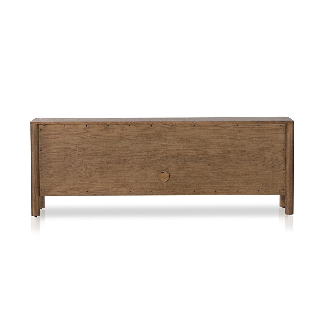 Harper Media Console - Tan Oak