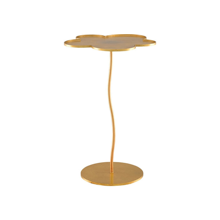 Fleur Large Gold Accent Table