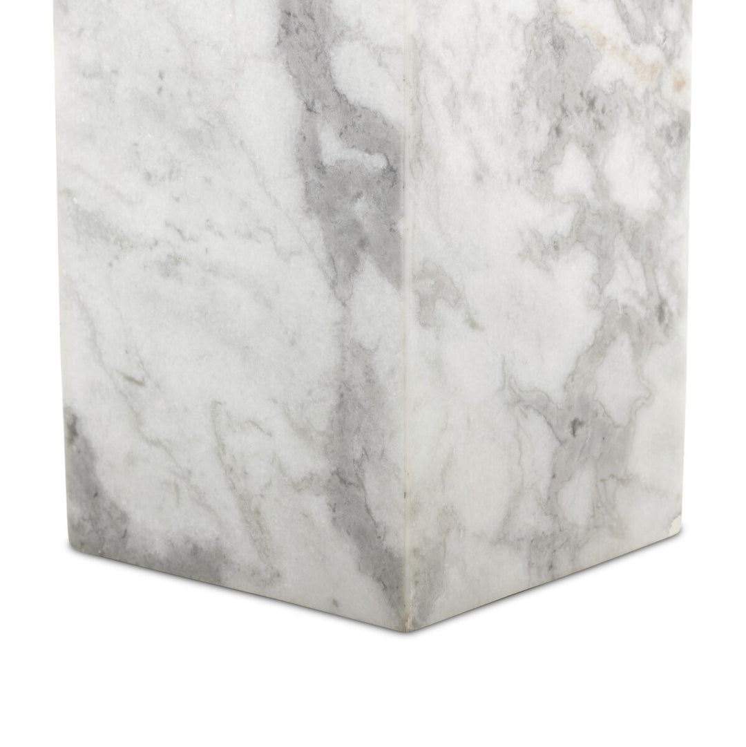 Contemporary Marble Pedestal