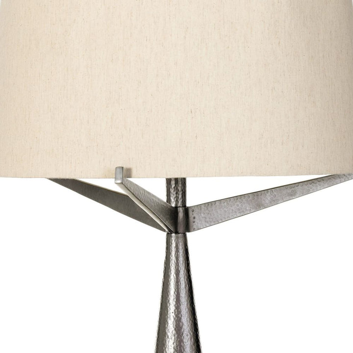 Floor Lamps Ziggy Floor Lamp - Hammered Smoked Nickel