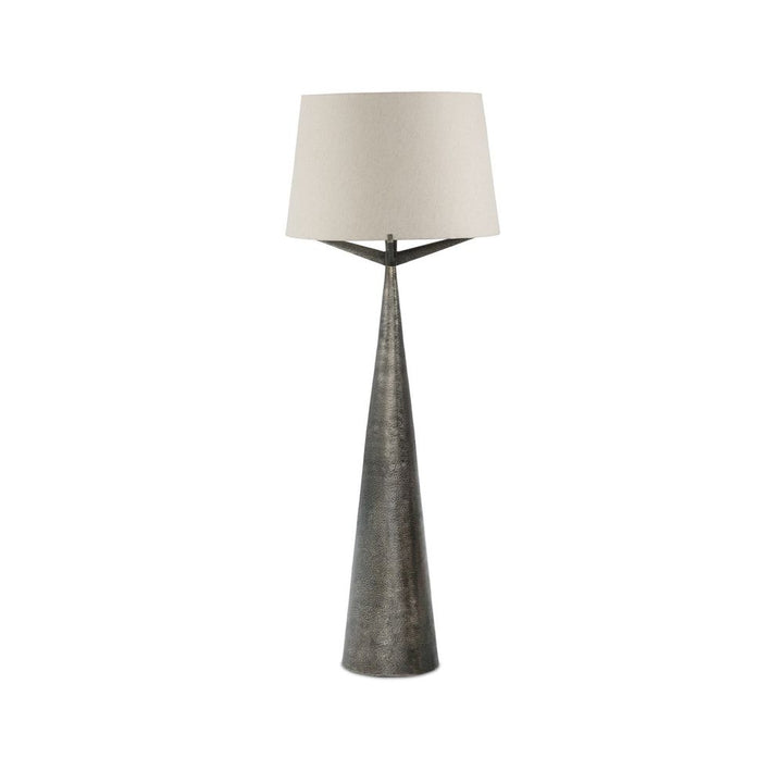Floor Lamps Ziggy Floor Lamp - Hammered Smoked Nickel