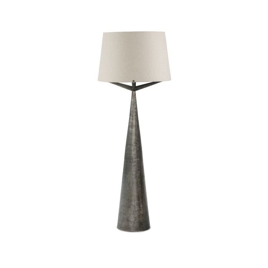 Floor Lamps Ziggy Floor Lamp - Hammered Smoked Nickel