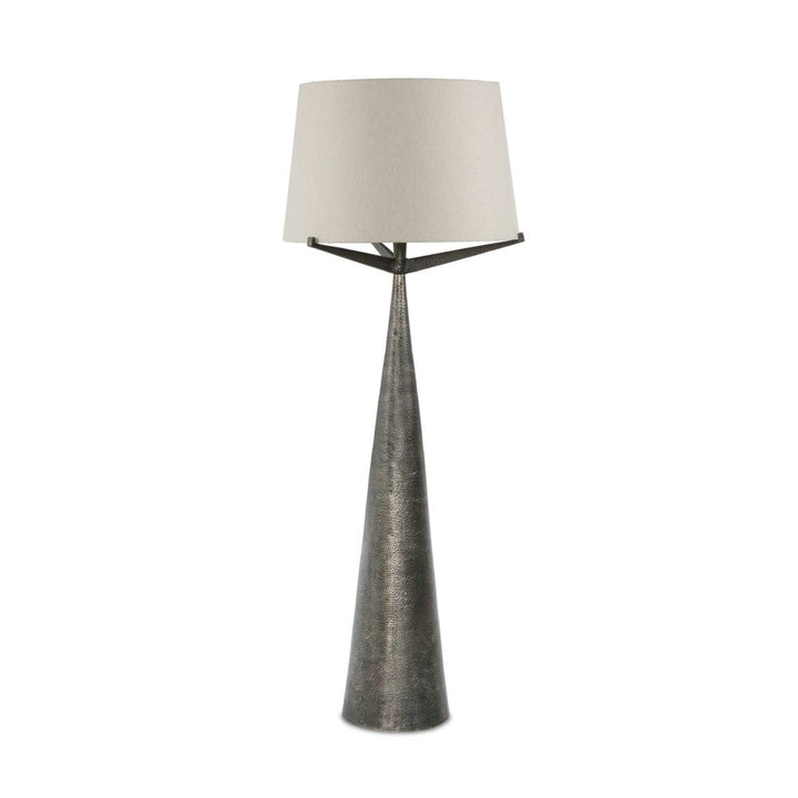 Floor Lamps Ziggy Floor Lamp - Hammered Smoked Nickel