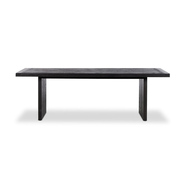 Harvey Dining Table - Worn Black Oak