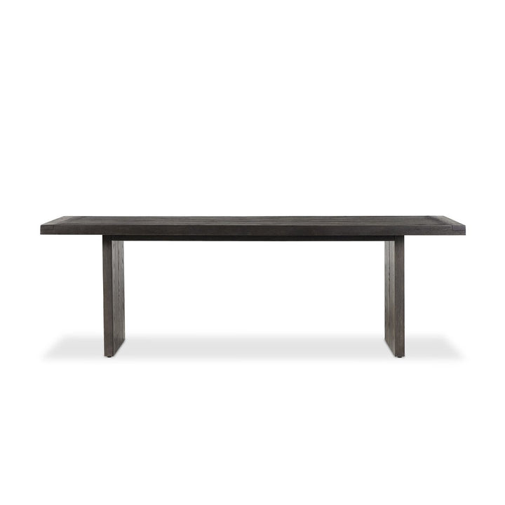 Harvey Dining Table - Worn Black Oak