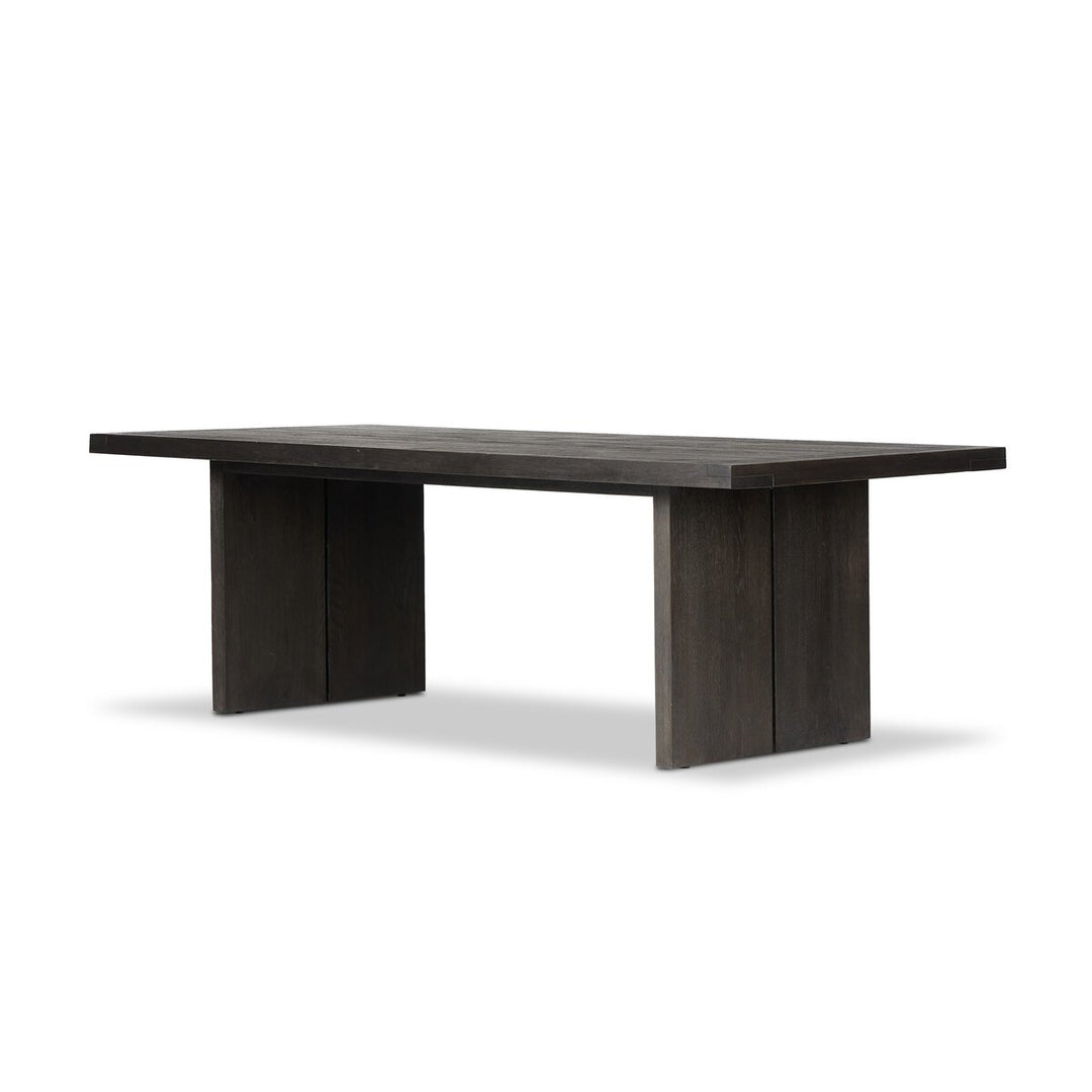 Harvey Dining Table - Worn Black Oak