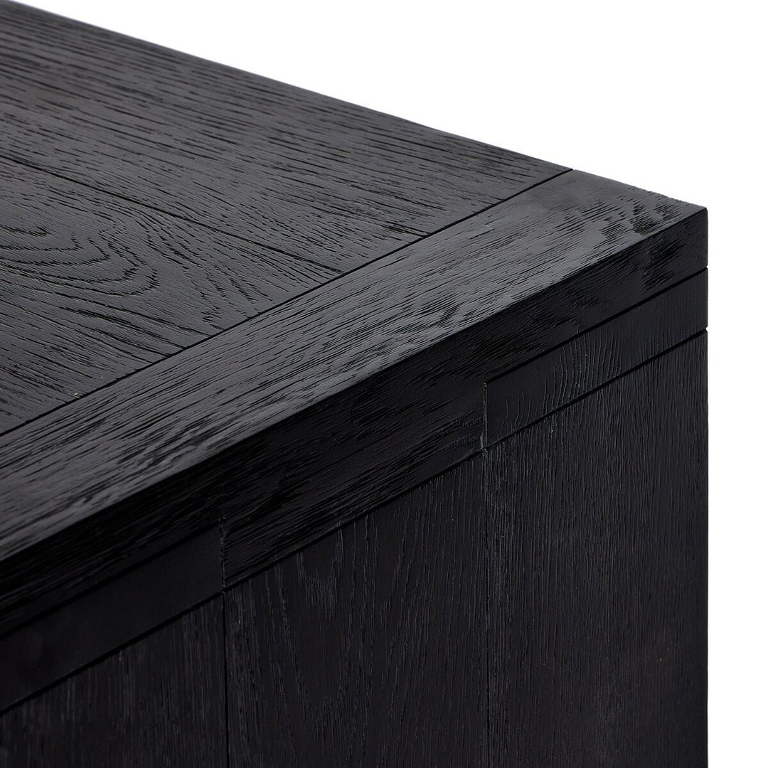 Harvey Sideboard - Worn Black Veneer