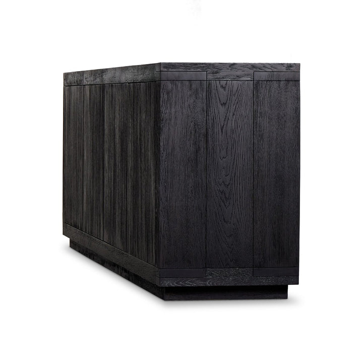 Harvey Sideboard - Worn Black Veneer