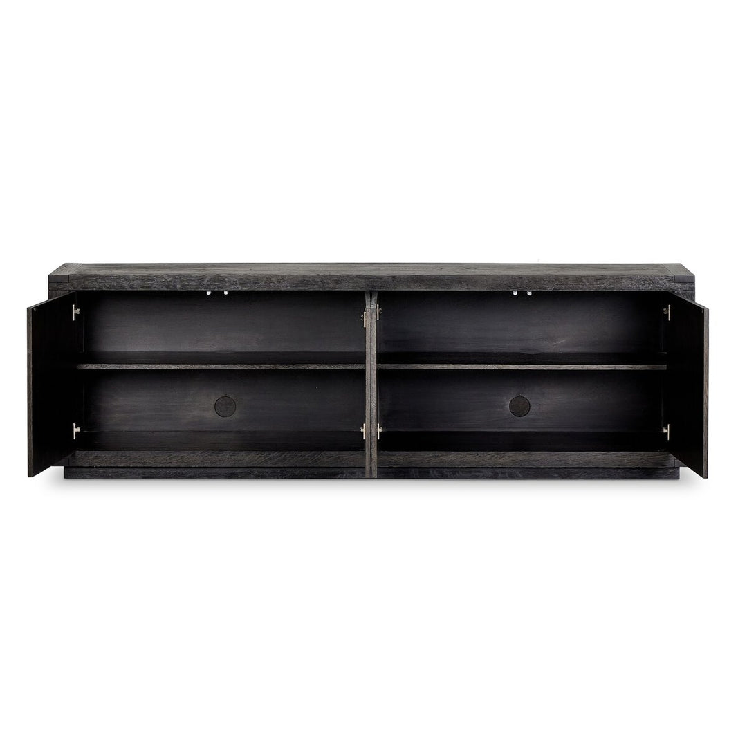 Harvey Sideboard - Worn Black Veneer