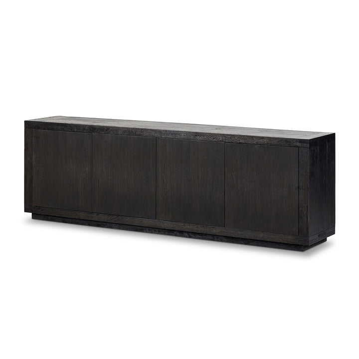 Harvey Sideboard - Worn Black Veneer