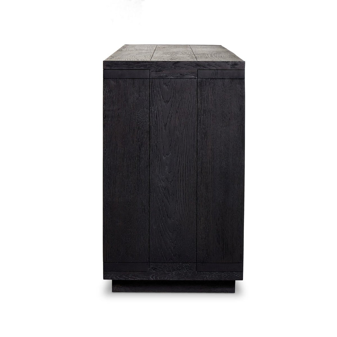 Harvey Sideboard - Worn Black Veneer