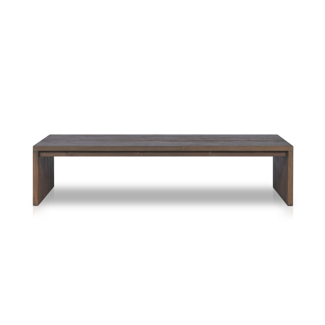 Salinas Outdoor Coffee Table - Stained Heritage Brown