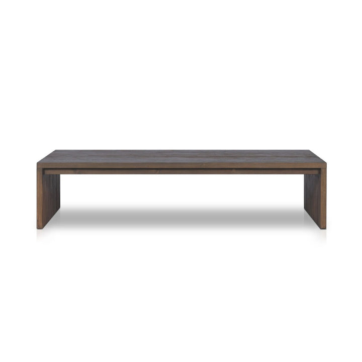 Salinas Outdoor Coffee Table - Stained Heritage Brown