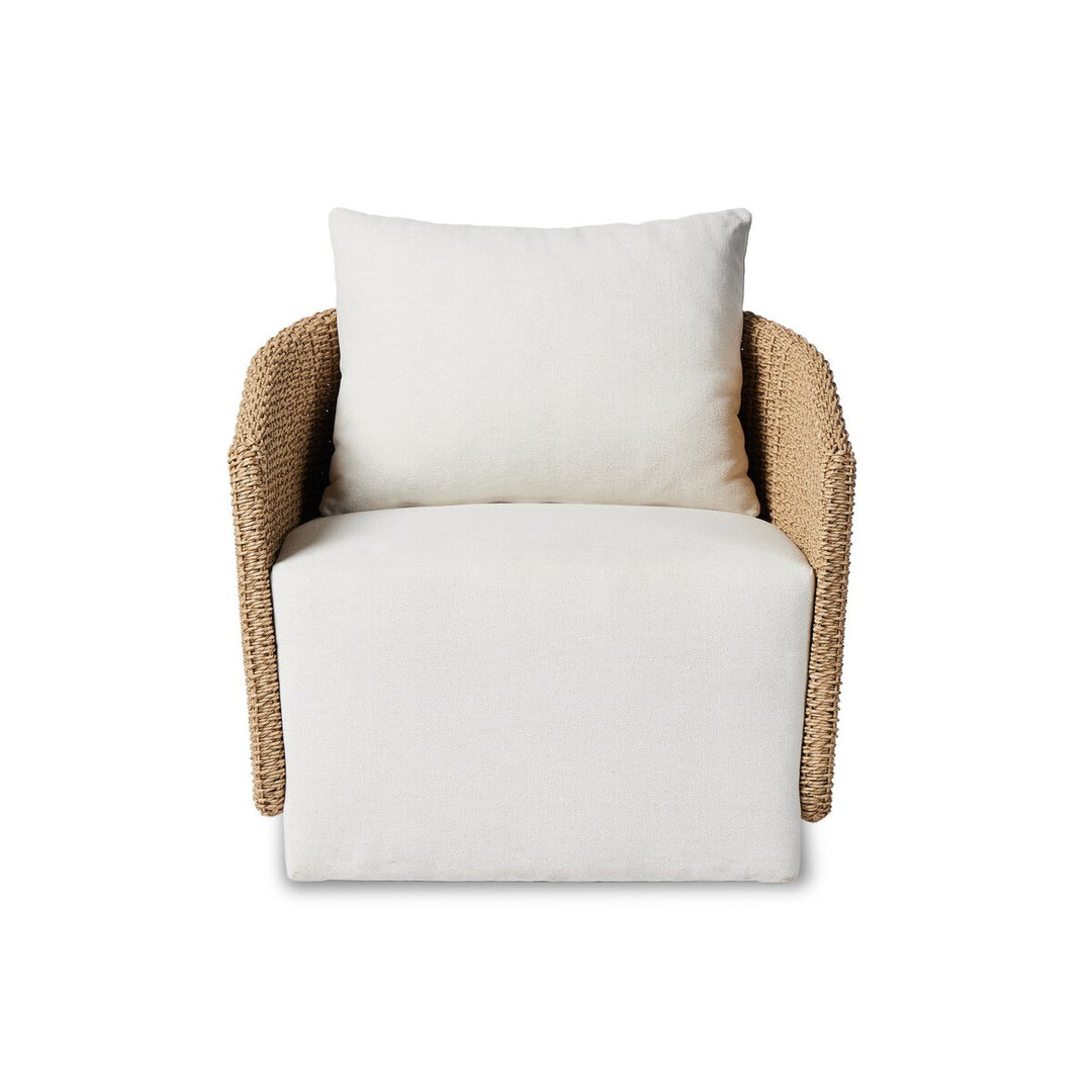 Haven Outdoor Swivel Chair - Faux Hyacinth