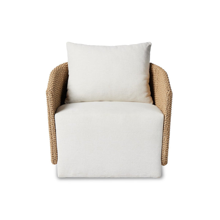 Haven Outdoor Swivel Chair - Faux Hyacinth