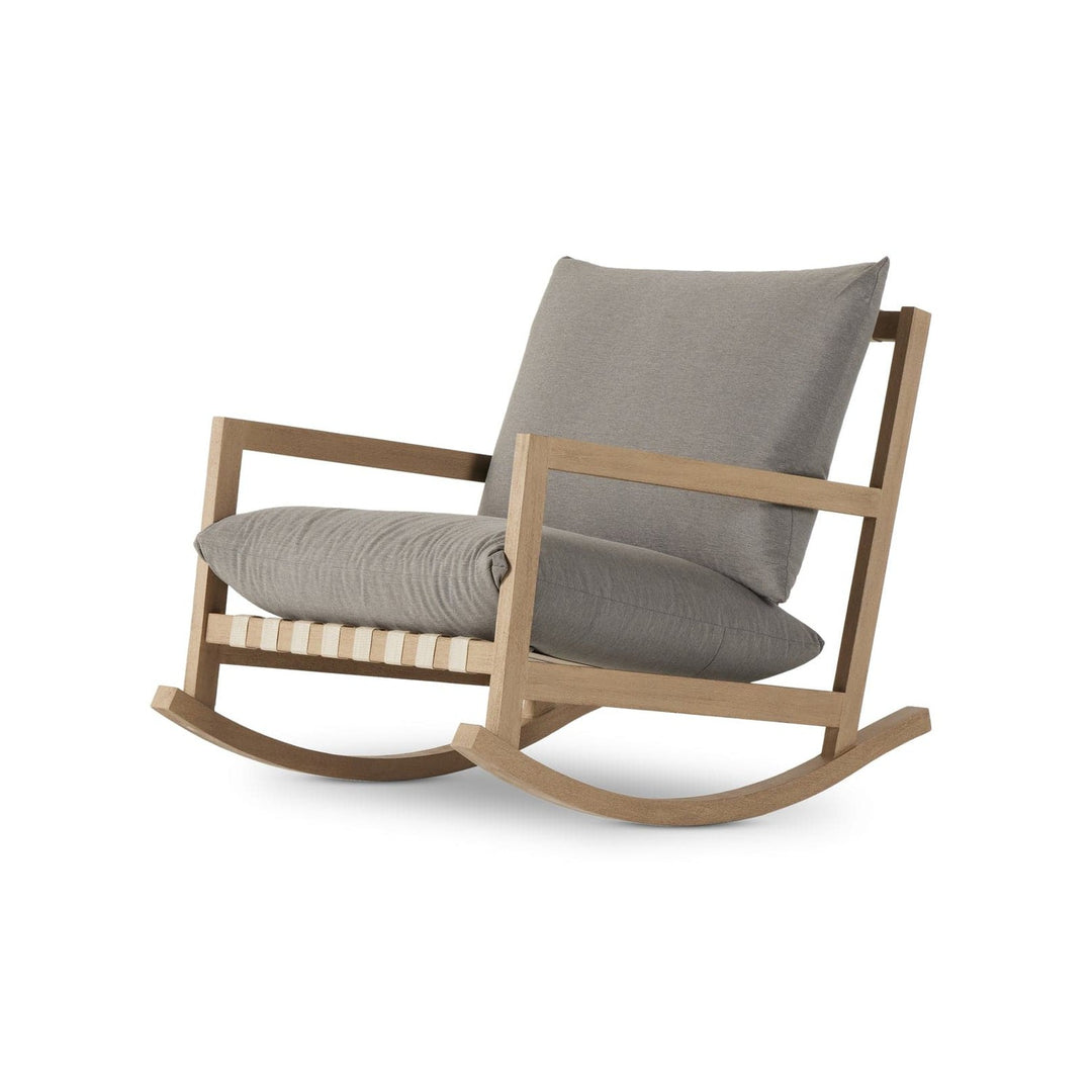 Aiken Outdoor Rocking Chair - Charcoa