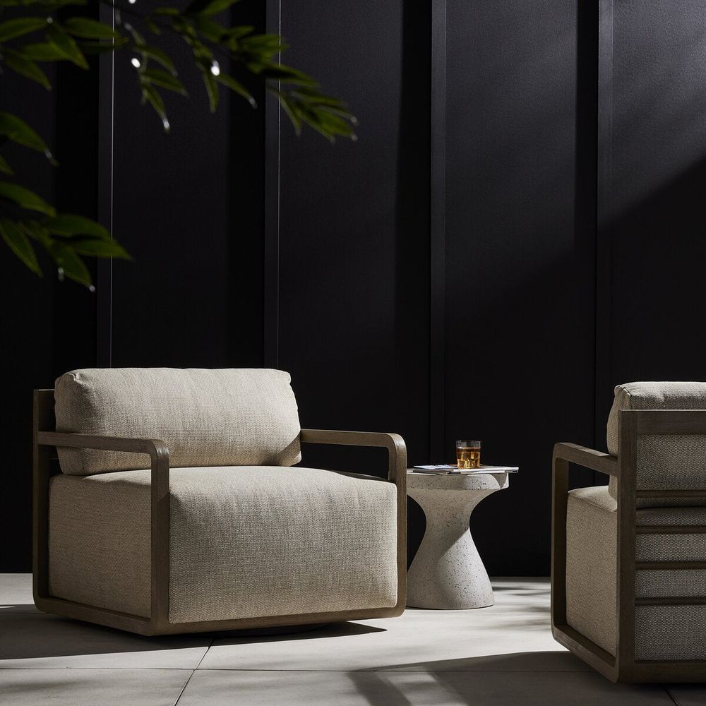 Outdoor Lounge Chairs Kent Outdoor Swivel Chair