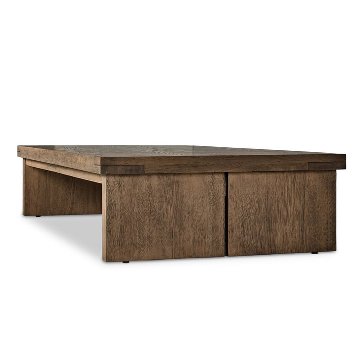 Harvey Coffee Table - Worn Oak Veneer