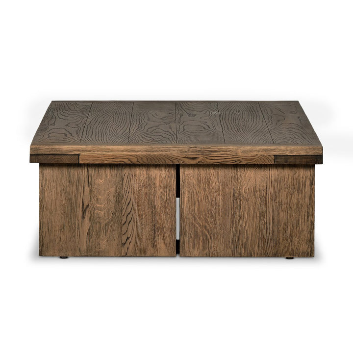 Harvey Coffee Table - Worn Oak Veneer