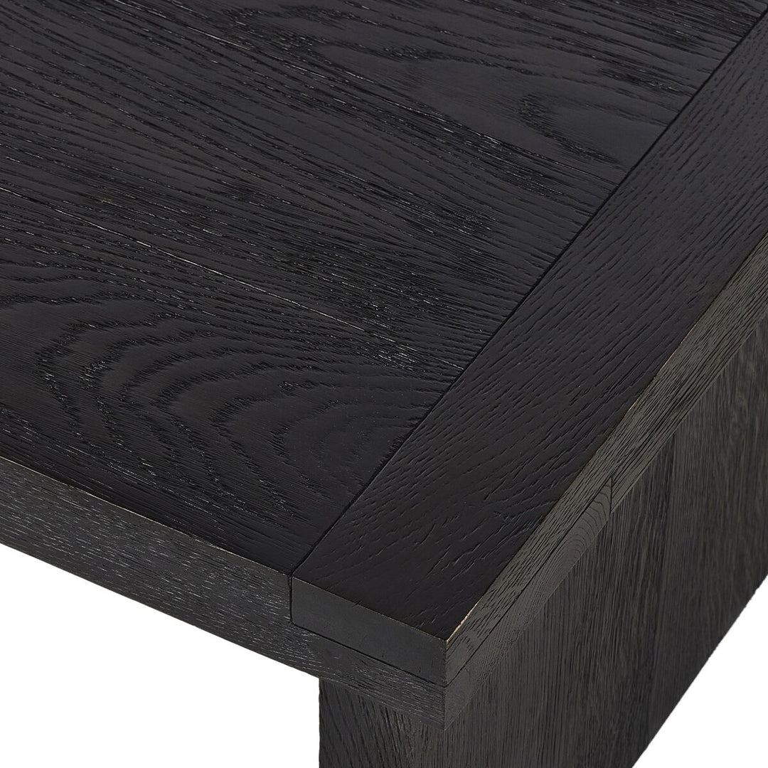 Harvey Coffee Table - Worn Black Veneer