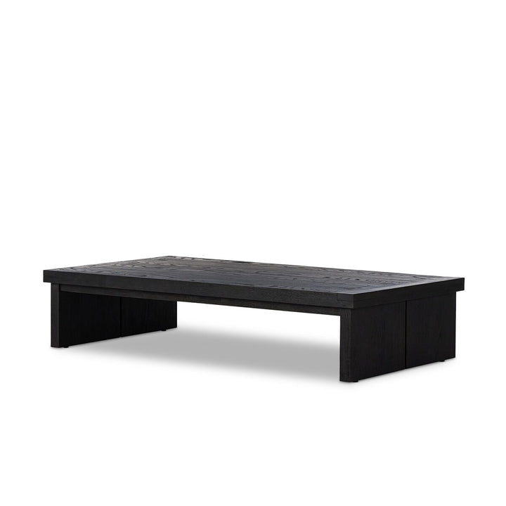 Harvey Coffee Table - Worn Black Veneer