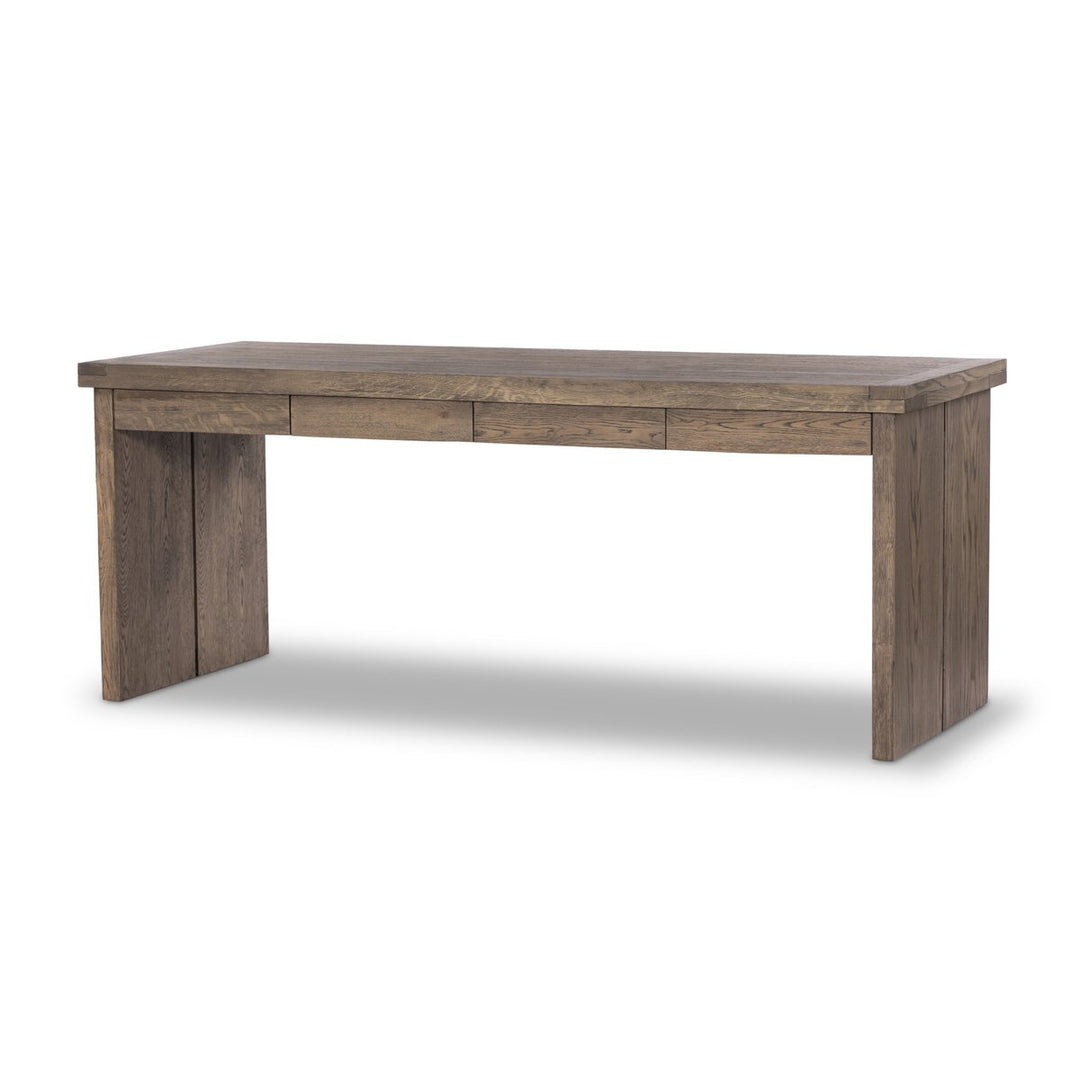 Harvey Desk - Worn Oak Veneer