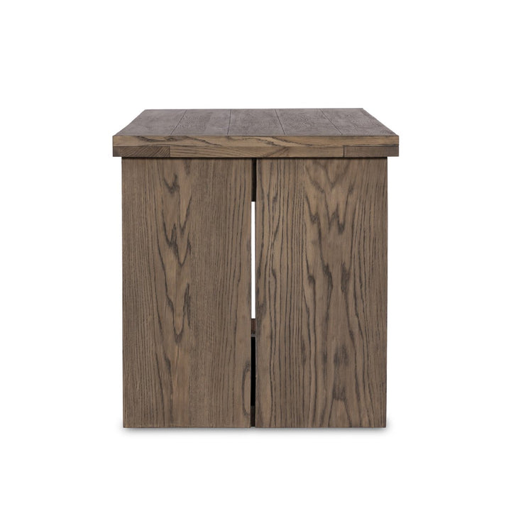 Harvey Desk - Worn Oak Veneer