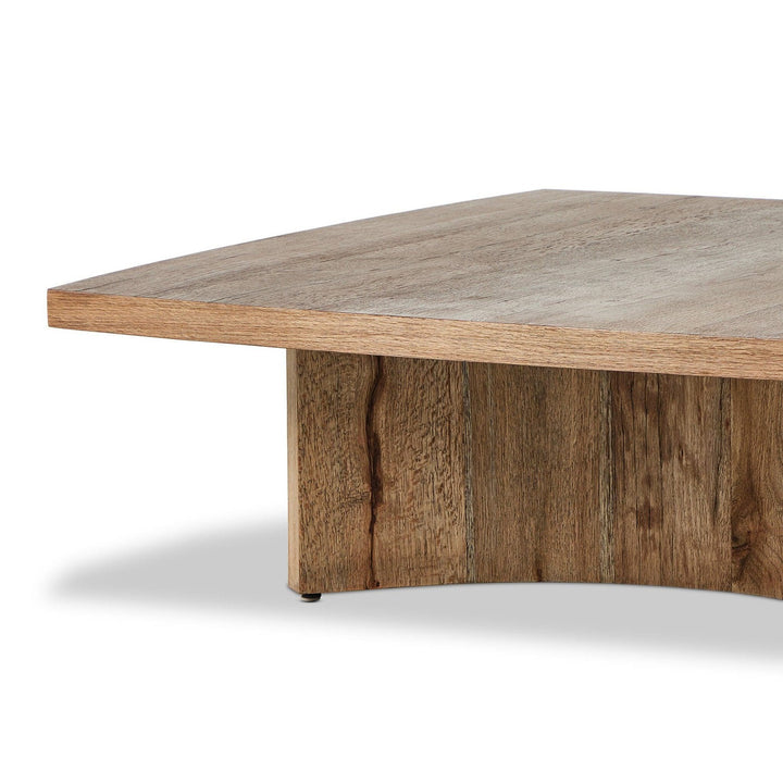 Griffin Square Coffee Table - Rustic Oak