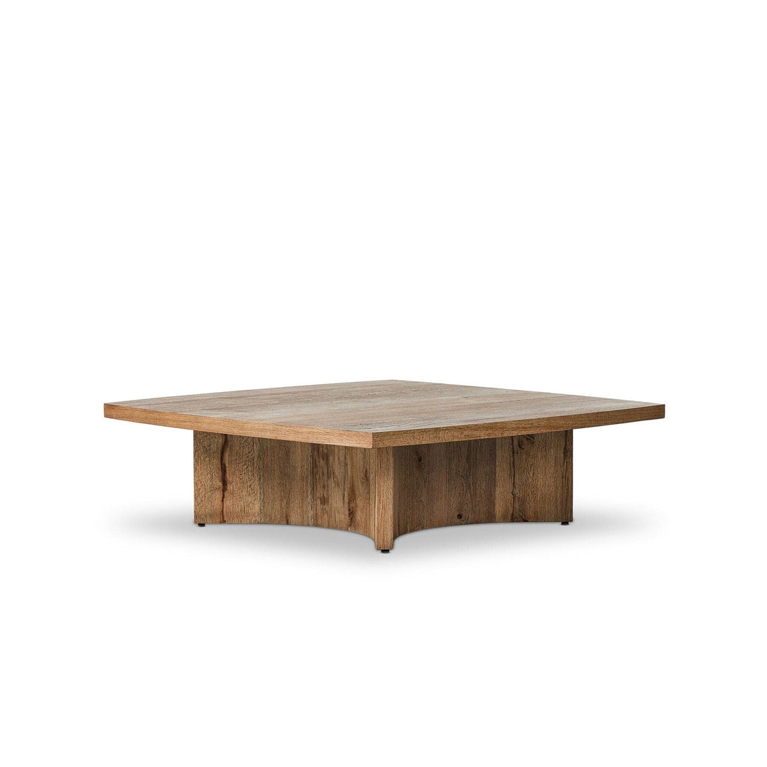 Griffin Square Coffee Table - Rustic Oak