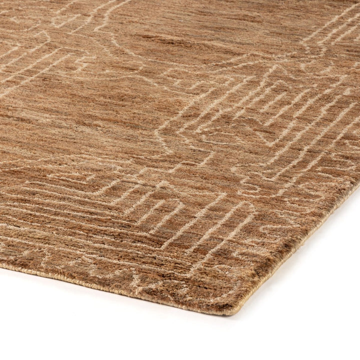 Zuri Hand Knotted Jute Rug - 5'X8'