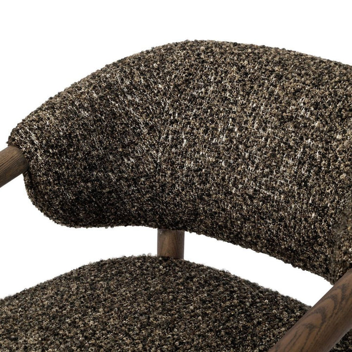 Brodie Chair: Ivan Granite - Almond Oak