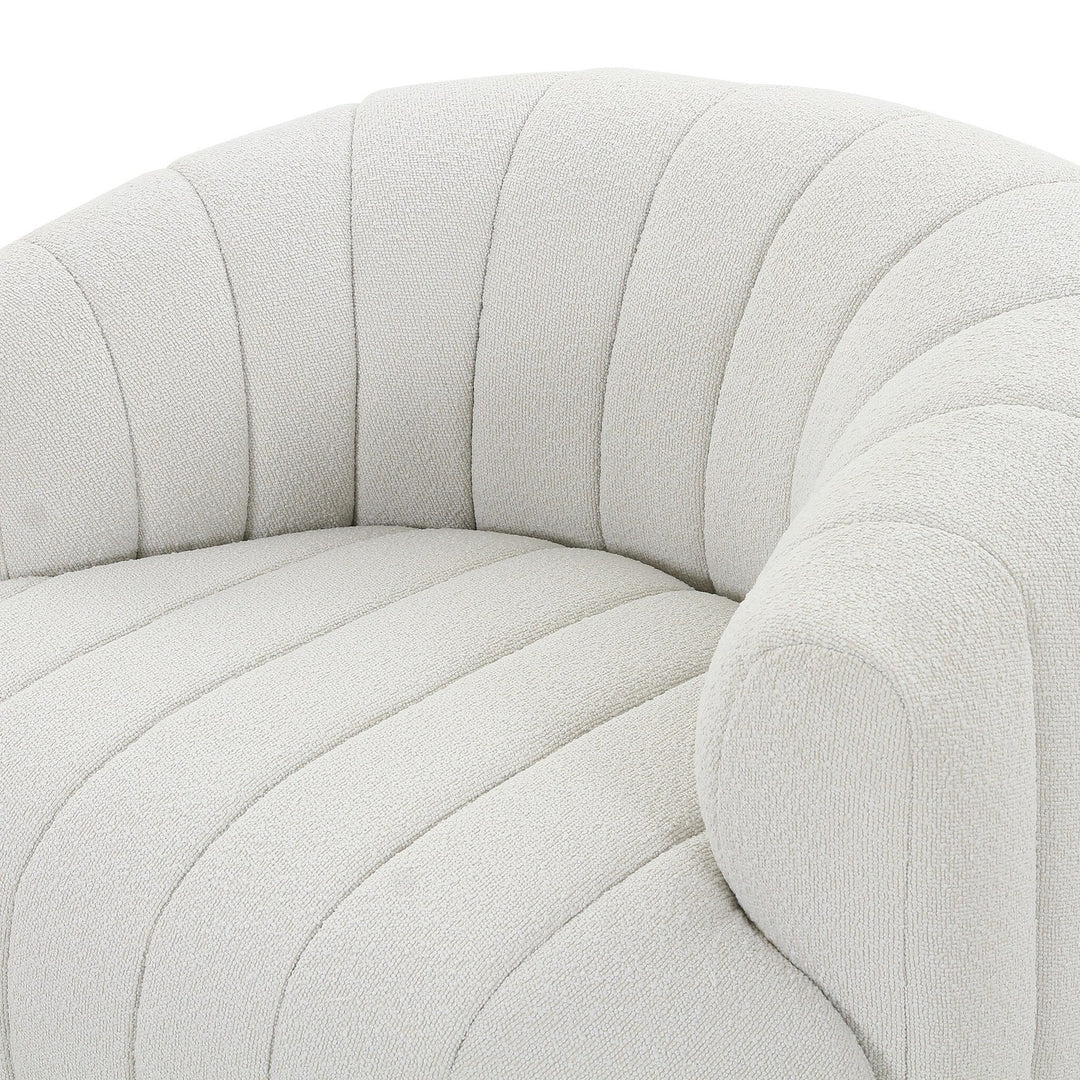 Parker Swivel Chair - FIQA Boucle Natural