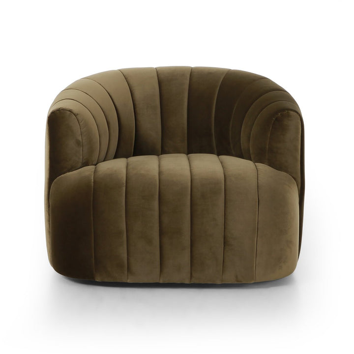 Ariana Swivel Chair - Surrey Olive