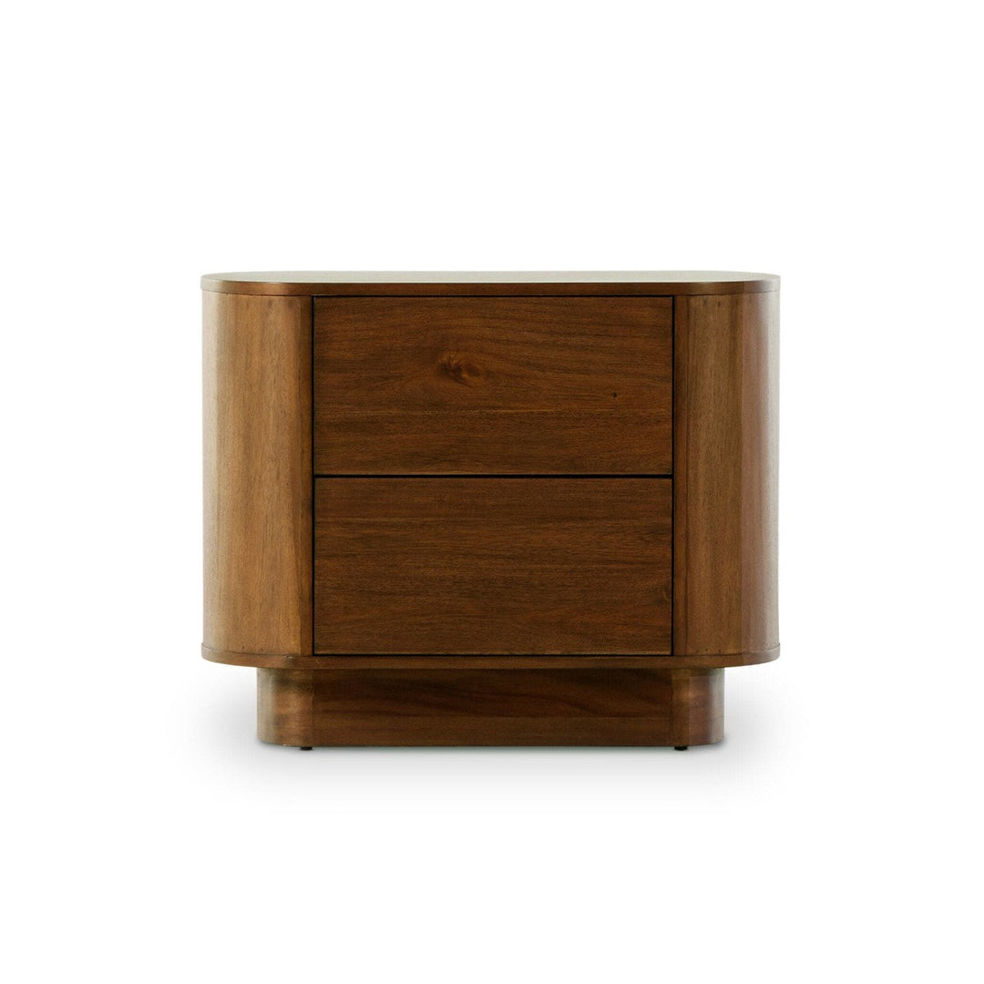 Emerson Nightstand - Seasoned Brown Acacia