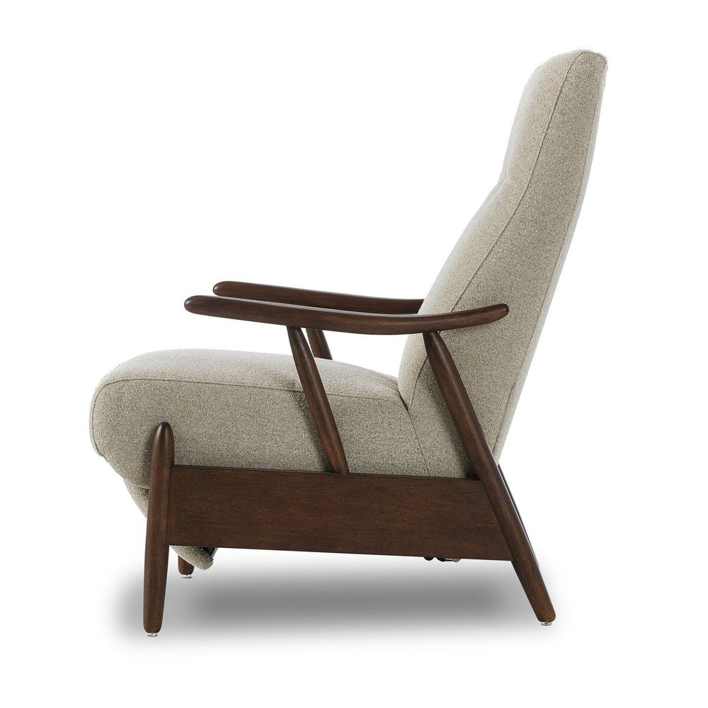 Lounge Chairs: Recliners Jarvis Recliner: Weslie Flax - Almond