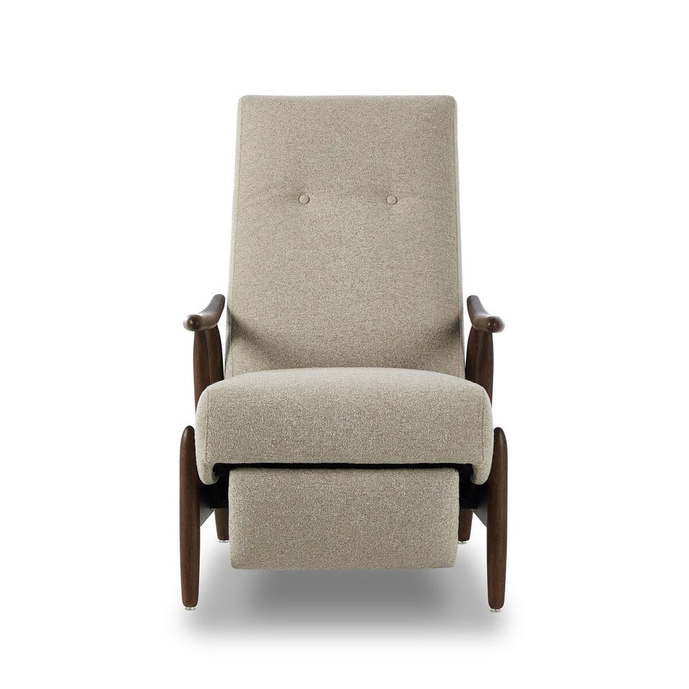 Lounge Chairs: Recliners Jarvis Recliner: Weslie Flax - Almond