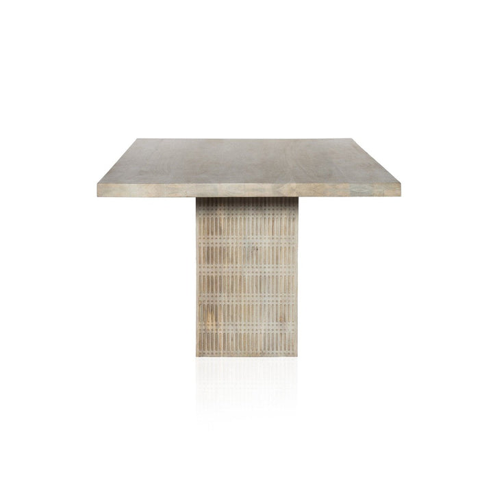 Sutton Dining Table - Light Wash Mango