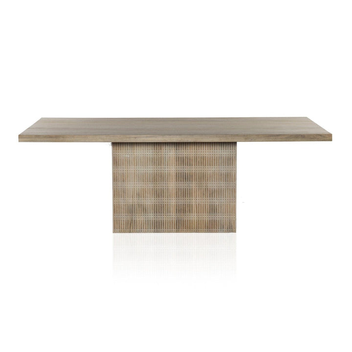 Sutton Dining Table - Light Wash Mango