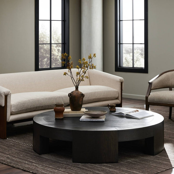 Andy Coffee Table - Charcoal Oak Veneer - Large