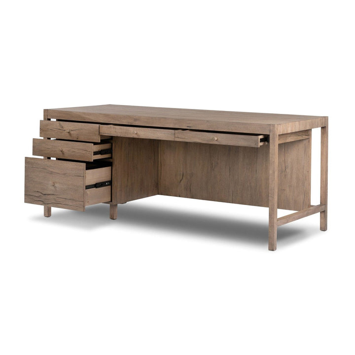 Lincoln Desk - Rustic Grey